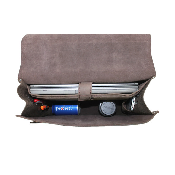 Leather Briefcase Laptop Bag L40DB